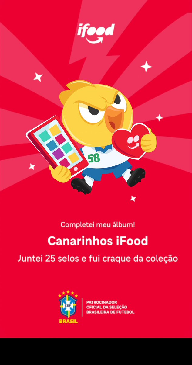 cwbdudss's tweet photo. Logo veremos se tive sorte de receber 5 diferentes ou se vieram repetidos 👀 @iFood https://t.co/Babf5wpnSF