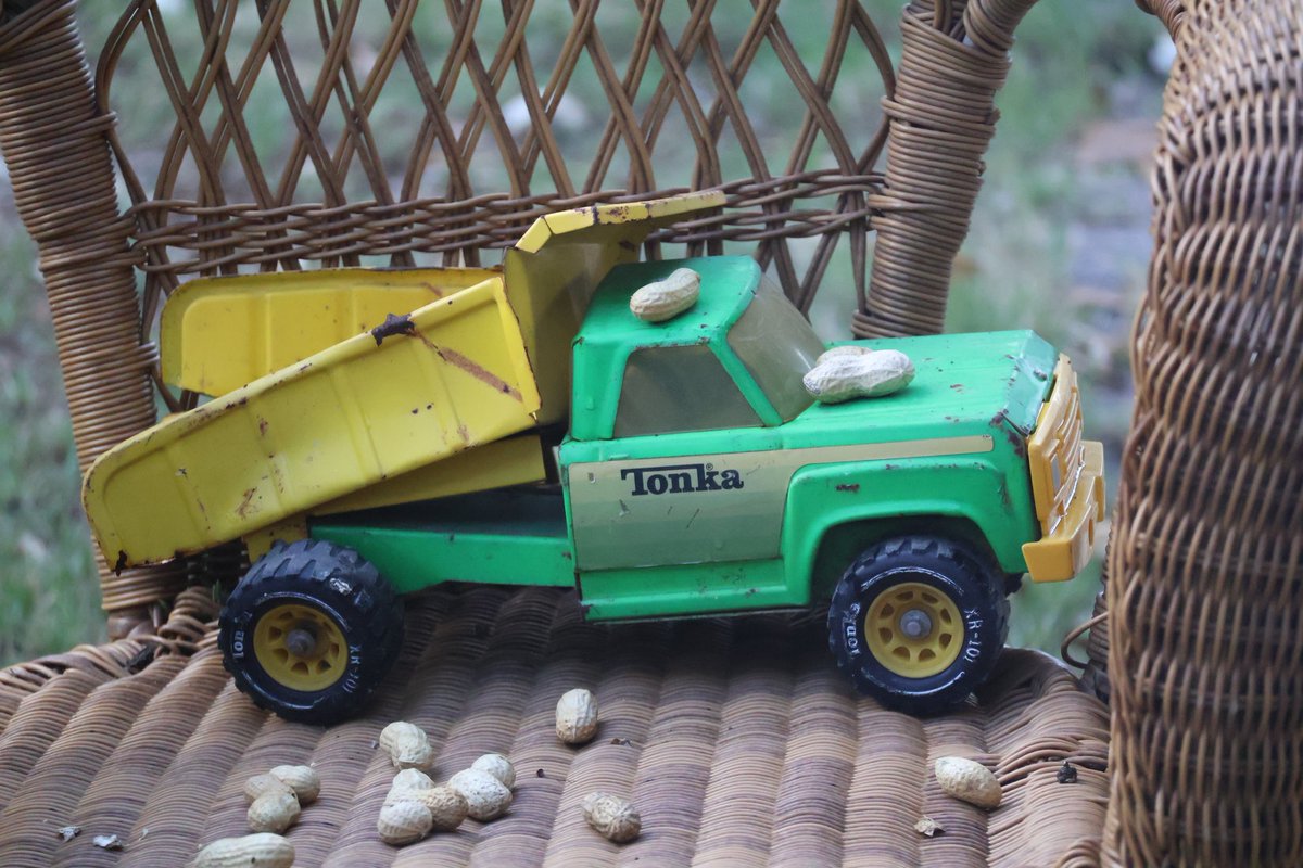 vehicular19's tweet photo. #toys #tonka #squirrel #wicker https://t.co/JFIRXTlm0i