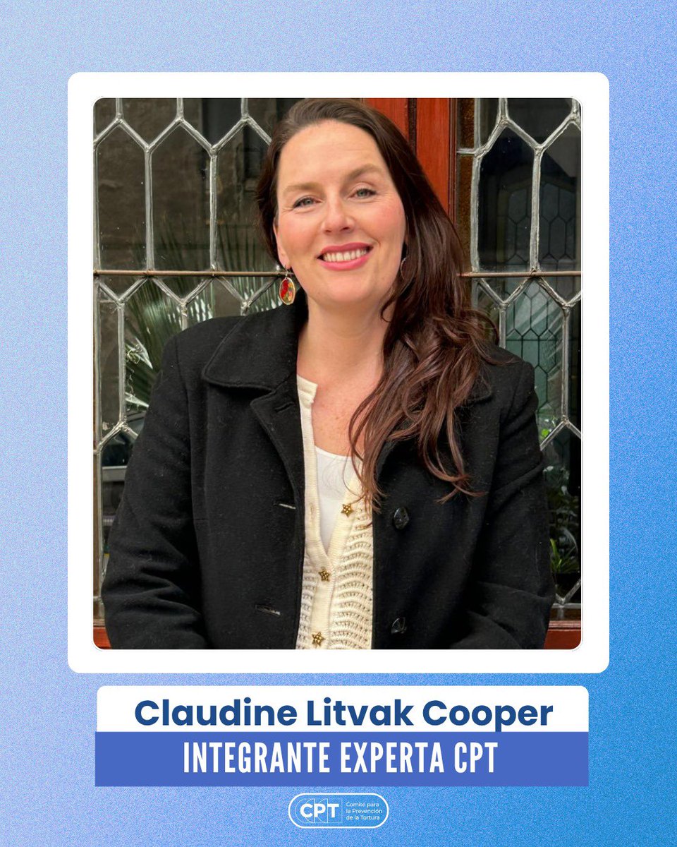 mnptChile's tweet photo. Damos la bienvenida a Rosa Villa Fernández y Claudine Litvak Cooper, nuevas integrantes expertas del Comité para la Prevención de la Tortura de Chile. Su incorporación fortalece el equipo y permite seguir realizando monitoreo a recintos estatales. Bienvenidas!
#Chil  #Prevención https://t.co/WKhfTXcjXy