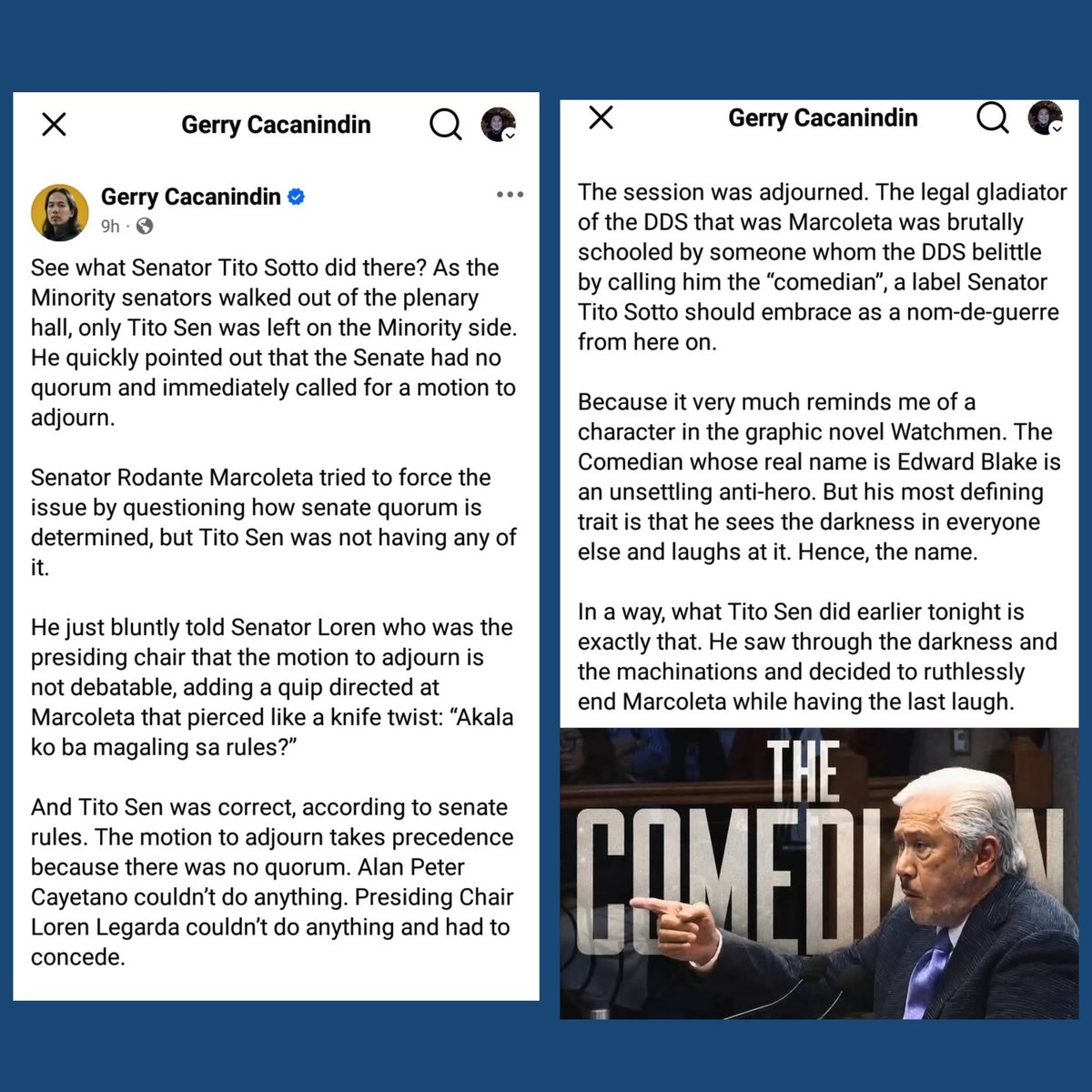 teta_limcangco's tweet photo. Smart move from the Senate miinority leader.

Credits to @GerryCacanindin https://t.co/gh0EbhCwxL