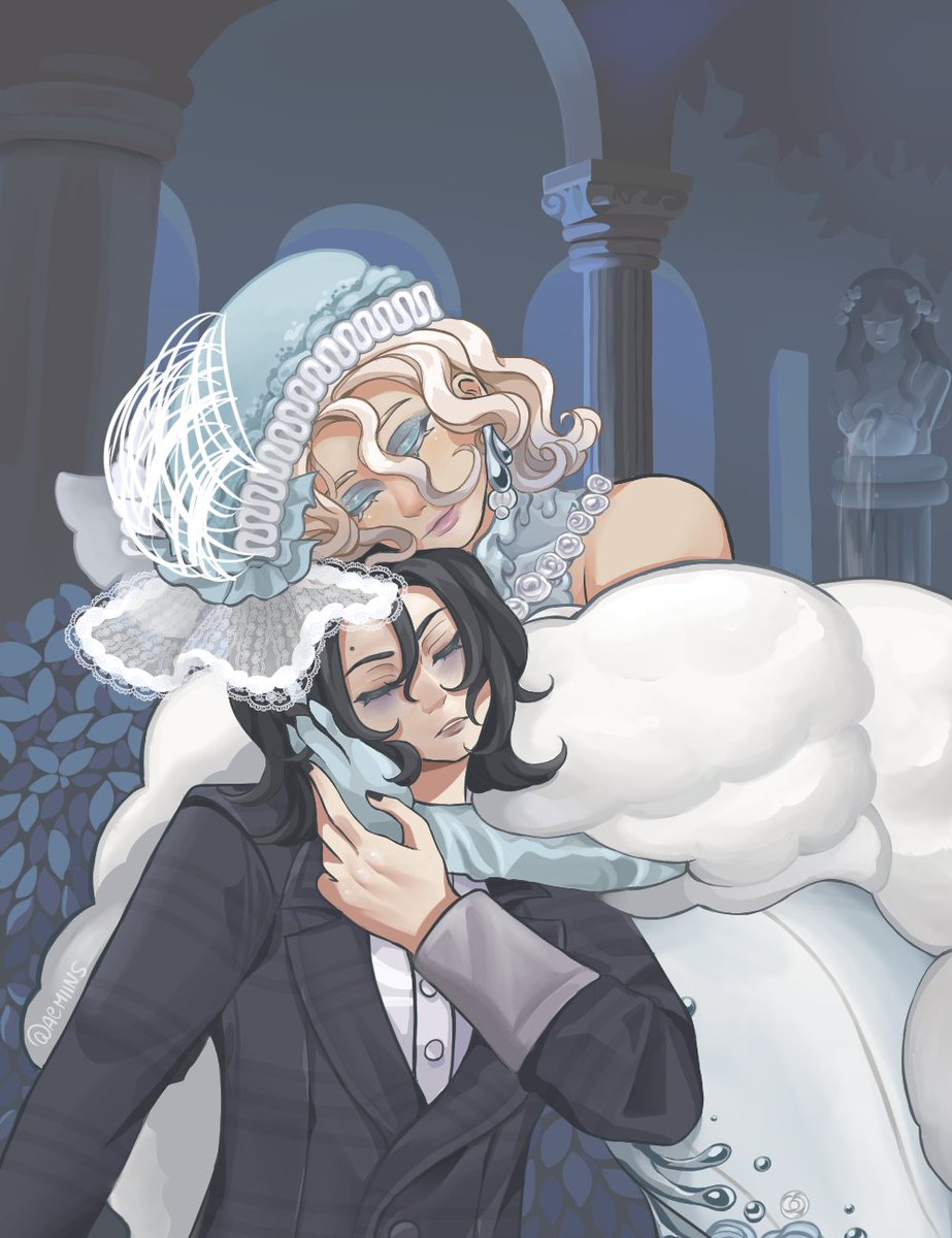 dailyamalyn's tweet photo. Sooo I bought an Amalyn commission and I need to show off it everywhere bc just look at THEM 😭
#amandagaddis #evelynmora #identityV https://t.co/hvY1llVxhL