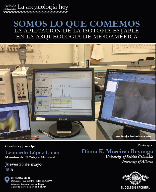 ColegioNal_mx's tweet photo. #HOY en el AULA MAYOR.

🗓 Jueves 28 de mayo · 18 h  
📍Donceles 104 #entradalibre 
🎙 Coordina: @LeoLopezLujan 
👥 Participa: @dimorei (University of British Columbia/University of Alberta)

👉 https://t.co/qKrlahSTds

#LibertadPorElSaber @INAHmx @Arqueomex_ @LibretaNegraMx @ENCRyM @MusTemploMayor @IcmlUnam