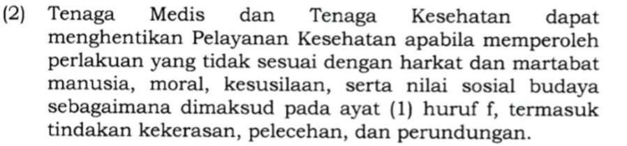 plusultra28's tweet photo. @ardypribadi__ Selama tidak gawat darurat dan tidak dengan alasan suku, ras, agama, dokter juga bisa menolak pasien sebagai hak atas perlindungan kerja

Jadi baiknya tetap saling menghargai https://t.co/jPBJoORuoB