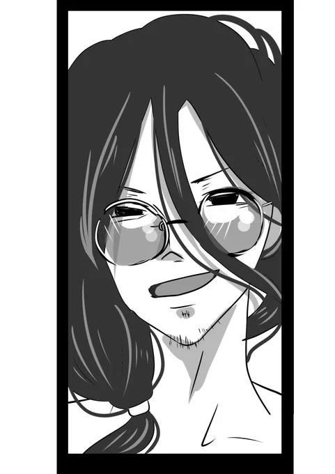 アヤトは色眼鏡あった方がなんかチャラいし胡散さ臭いしどことなくメロいので装着させてみた
乙女ゲーではないです。

羽根を喰むfromワタリドリの楽園
#ここ絵 #フリゲ 制作中
#絵描きさんと繋がりたい 