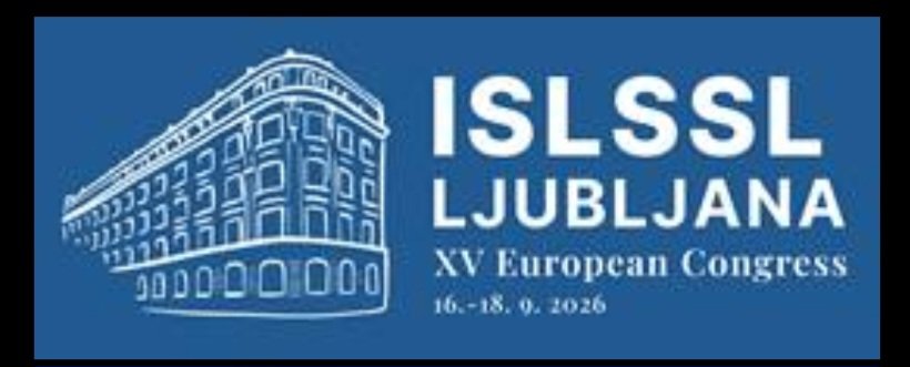 islssl's tweet photo. ➡️We are happy to announce that the program of the ISLSSL XV. European Congress to be held in Ljubljana, Slovenia, between 16th and 18th of September 2026, is published at 
https://t.co/riaoGIdl1P

🧾Registration options are available at the same webpage ‼️ https://t.co/LLHsYTKrDr