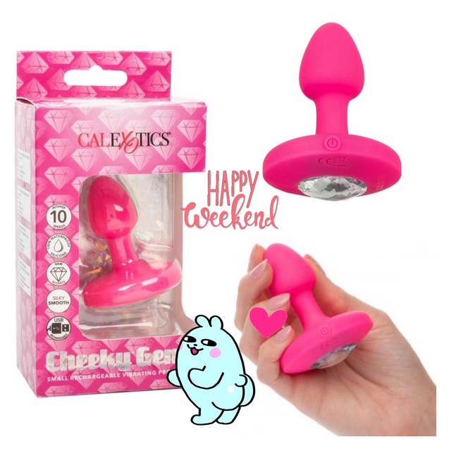 PChestPhilly's tweet photo. Light  up this gloomy rainy day with this little beacon of pleasure. Cheeky  Gem has 10 different vibrations and modes and a sparking gem accent.  🩷🩷🩷 #buttstuff #solotime #datenightideas #sexytime #adultstore https://t.co/9A3iVrr8NC