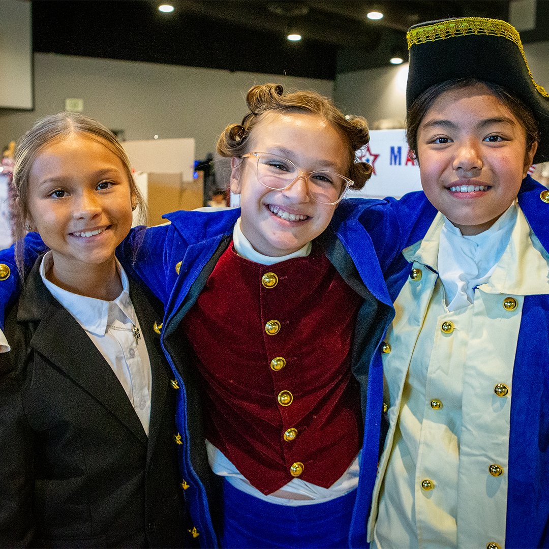 TrinityCCA's tweet photo. 🗽 We’re so proud of our fifth graders for all their hard work on the Founding Fathers Museum! Thank you to everyone who came out to support this interactive and educational event! 🇺🇸 https://t.co/HfqD9uP9RP