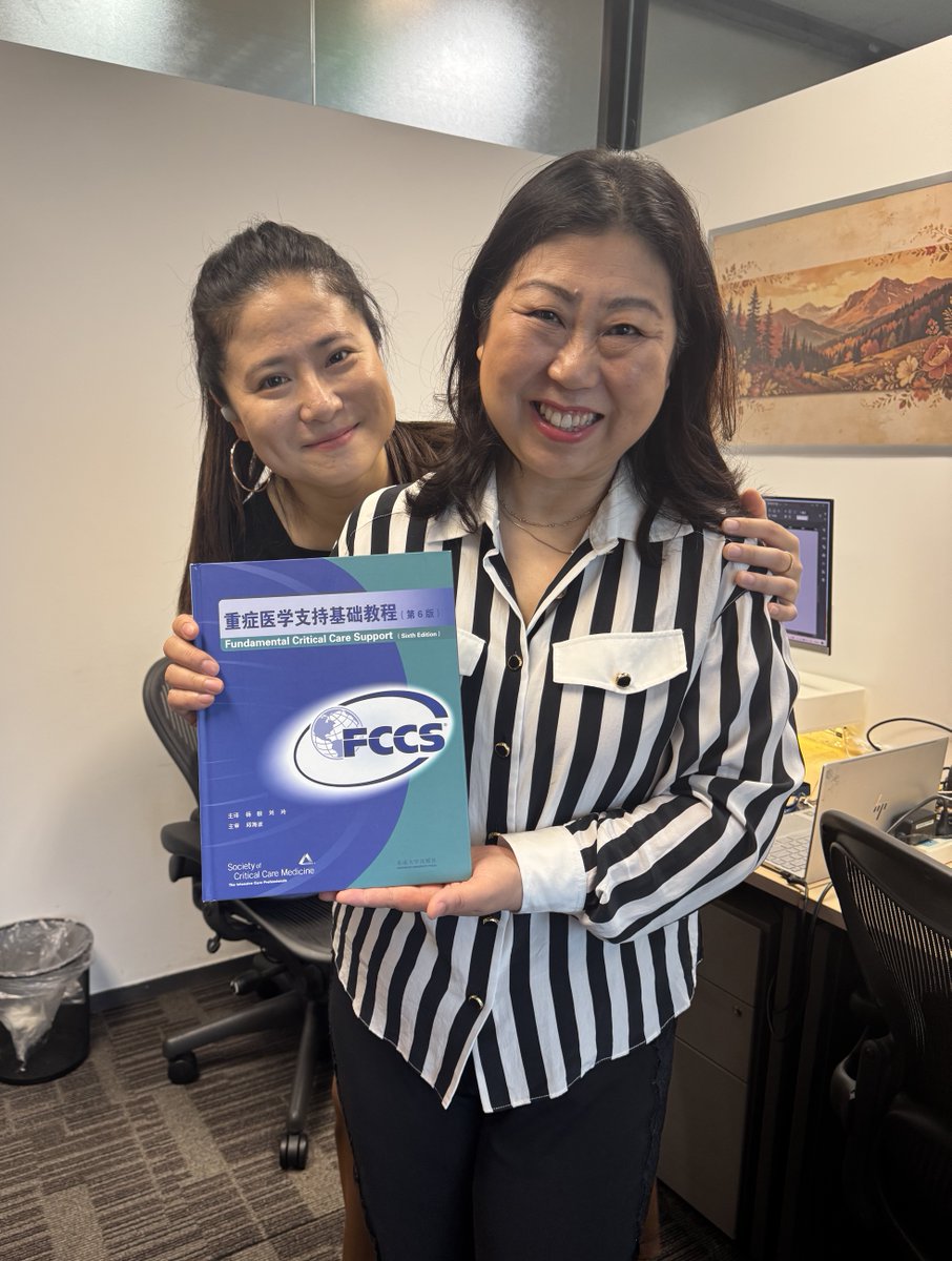 SCCM's tweet photo. CEO Megan Schagrin visited our regional office in Beijing, China, which is supported by Maria Tong &amp; Min Han. Regional offices serve as strategic centers dedicated to fostering collaboration, innovation, &amp; excellence in the global care of critically ill &amp; injured patients.
#SCCM https://t.co/XHlgnweASO