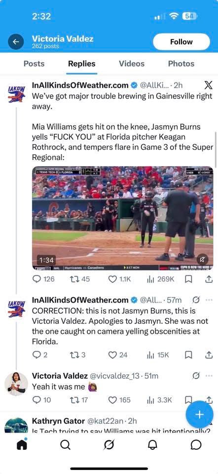halfcrazywith3's tweet photo. @ATLamy81 @barstoolsports Yep,  no F bombs, yet she admitted it https://t.co/14993XCcd0