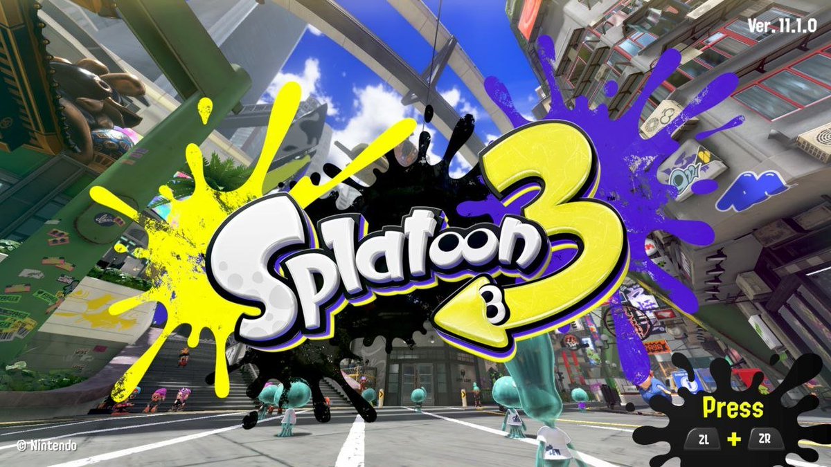 luisfinal3's tweet photo. Agora é hora de voltar pra esse mundo apocalíptico aqui. #NintendoSwitch #Splatoon3 https://t.co/NMrOfIpF1k