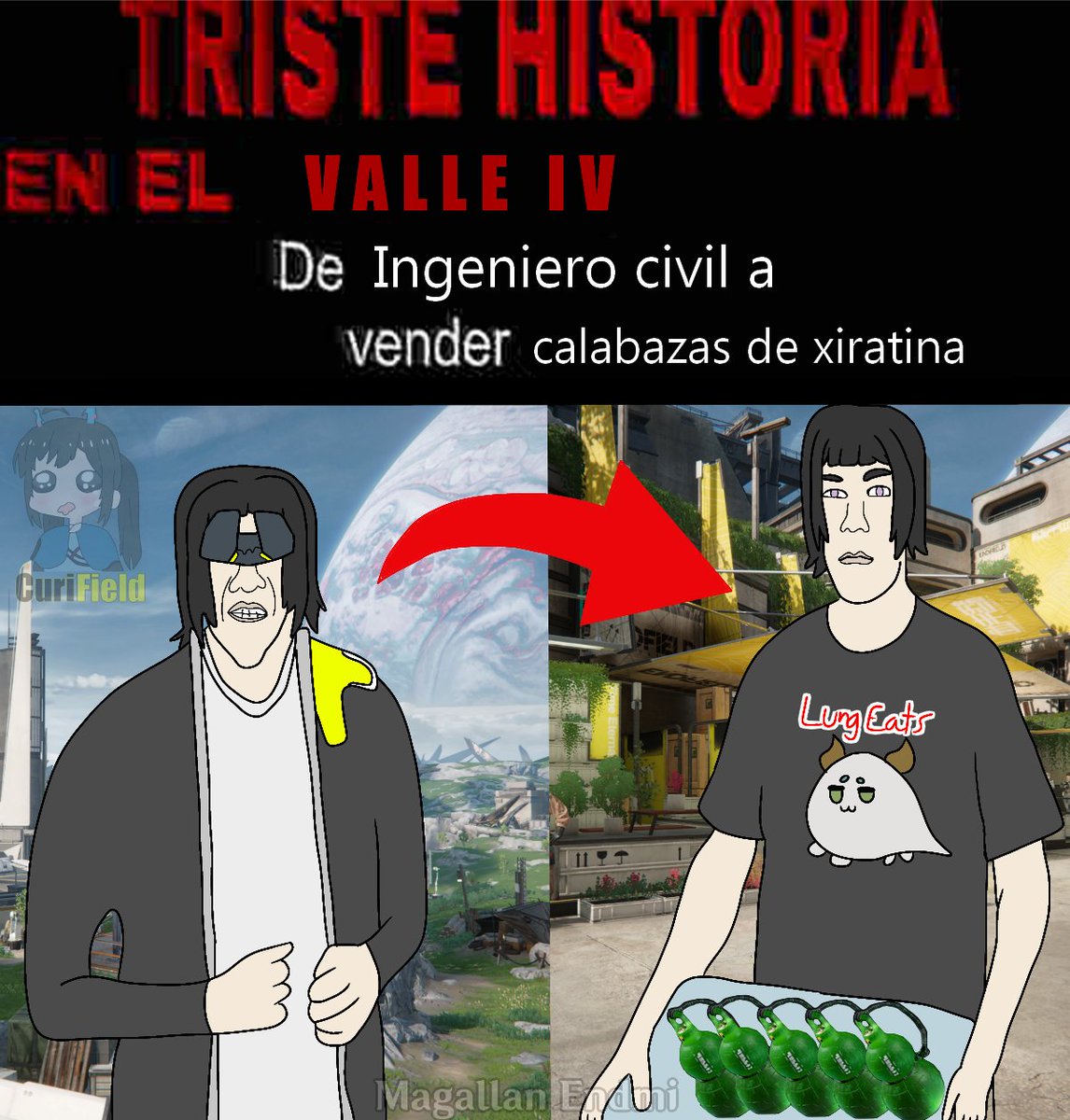 MagallanEndmi's tweet photo. De algo se vive 
#Curi #CuriField #Arknigths #Endfield #ArknightsEndfield https://t.co/zfFBM4CsES