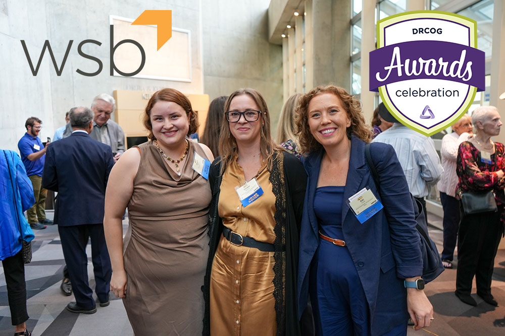 DRCOGorg's tweet photo. Get ready to celebrate! The DRCOG awards celebration will be on Wednesday, August 26, 2026, at the Seawell Ballroom in the Denver Center for the Performing Arts. Thanks to @WSBEngineering for being a 2026 silver sponsor! Event details are at https://t.co/iHh23l27c2. #DRCOGAwards https://t.co/5tuqcz2bY6