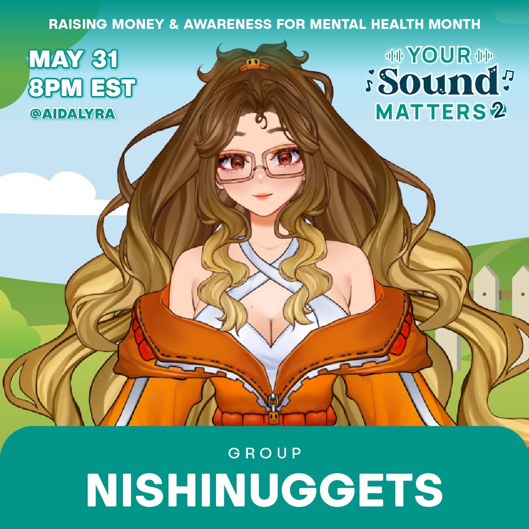 nishinuggets's tweet photo. I’m excited to announce that I’ll be singing at Aida Lyra’s charity concert for Mental Health Awareness alongside other amazing singers 🧡

This cause is very dear to my heart and everyone worked hard for this 🥺

I hope to see y’all there! 🧡

📆 June 1 / 9:30AM ACST / 8AM PHT https://t.co/sMTgEEUIxL