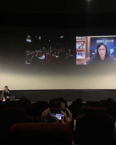 siuheng's tweet photo. My pleasure to host the Q&amp;A with director Herman Yau at the UK premiere of his latest film WE'RE NOTHING AT ALL, as a collaboration between @HKFF_UK and @CineAsiaUK.  A very intense film offering sharp critique on social injustice and  hypocrisy in an seemingly liberal city. https://t.co/aGZGNTEs6z