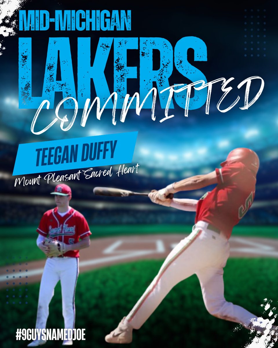 Mid_Baseball's tweet photo. Welcome aboard!  @teeganduffy #9GuysNamedJoe https://t.co/65G8t5ZcjT