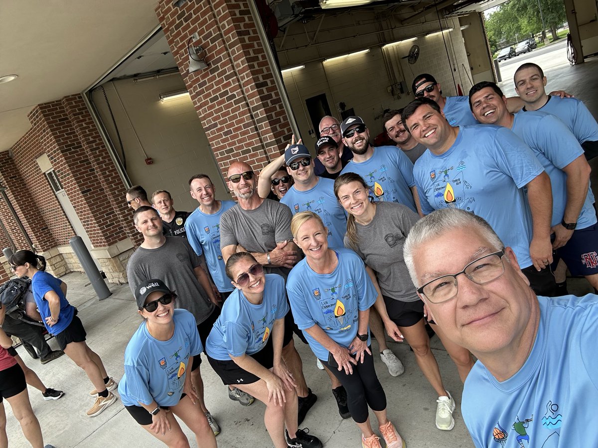 DCMWoods's tweet photo. Great day for the law enforcement torch run to support #specialolympics and our own Hilliard Bobcats! https://t.co/9YsryKSNkU
