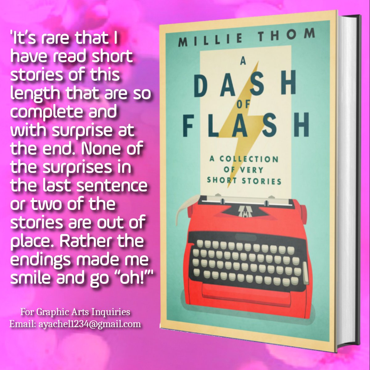 ZeaPerez3's tweet photo. 🌿🌻🌿 #BookRecommendation
'A Dash of Flash is an eclectic mix of #stories with both #contemporary &amp; #historical settings, plus a few #fairy tales &amp; #ghost stories added for good measure.'

🌻'A DASH of FLASH' by Millie Thom @MillieThom 
 
 BUY HERE: https://t.co/Rl0hgO2LD3 https://t.co/tmQ6iRPm8I
