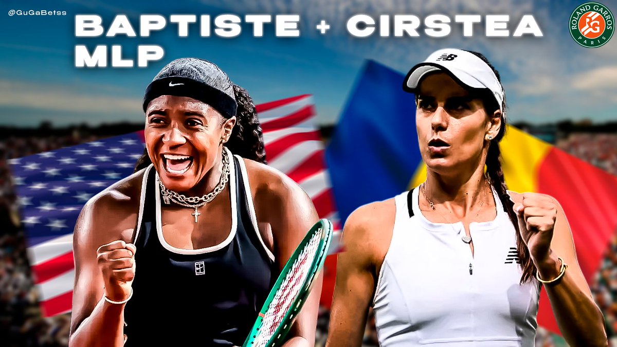 GuGaBetss's tweet photo. Roland Garros 🇫🇷

🇺🇸 Hailey Baptiste + 🇷🇴 Sorana Cirstea MLP (@ 1.85/-118)

Hit 𝗟𝗜𝗞𝗘 - If you’re 𝗧𝗔𝗜𝗟𝗜𝗡𝗚 ❤️

Hailey Baptiste is playing with pure house money right now and her confidence has to be through the roof. She just pulled off an insane, gutsy comeback in the opening round, showing serious ice in her veins to save match points and knock out a former Grand Slam champion. The girl has been a total breakout star this season, and unlike a lot of American players who hate the dirt, her athletic movement and heavy baseline game actually thrive on the red clay. She's already proven she can go toe to toe with the absolute elite of the tour this year, and she loves to step up inside the court to dictate play and suffocate her opponents.

Xiyu Wang is walking straight into a trap. She has barely logged any competitive tennis this entire year and had to grind through the qualifiers just to get to this stage. She is severely lacking match sharpness, and going up against someone as physical and dialed-in as Baptiste right now is a nightmare scenario. The physical toll of playing those extra qualifying matches is going to catch up to her early, and she just doesn't have the rhythm to handle the pressure coming from across the net.
---------------------------------------------------------
Sorana Cirstea is playing some of the most clinical tennis of her entire career right now, putting together an insane season with nearly 30 victories already under her belt. She absolutely cruised through her opening-round match without breaking a sweat, and you can just tell she is on a mission. This is her official "last dance" at this tournament, and that farewell tour energy is giving her an unbelievable mental edge, she’s playing with zero pressure and maximum fire.

Across the net, Eva Lys is a talented young player, but she has seriously hit a wall trying to back up her breakout performances from last year, and she historically struggles whenever she has to step up in class against the world's elite. While Lys looked decent in her opener, she simply doesn't possess the heavy weapons or the baseline depth to disrupt someone who is firing on all cylinders. Cirstea's raw pace, heavier groundstrokes, and massive structural experience are going to completely dictate the rhythm of these rallies from the very first serve. The veteran is just too sharp and too locked in to let a younger opponent throw her off script here. 

#WTA #RolandGarros #Gambling𝕏