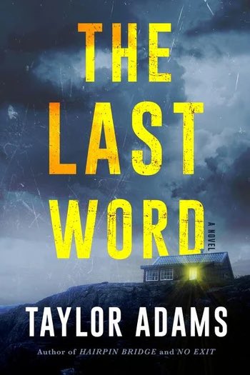 CFPharmD's tweet photo. The Last Word by Taylor Adams is a fast-paced #thriller that will make you second guess your low star book reviews. Unfortunately it did not pass its pharmacology test… high pharmacist standards. #BookTwitter

https://t.co/iLh548Fy4A https://t.co/LZUrxu4XyN