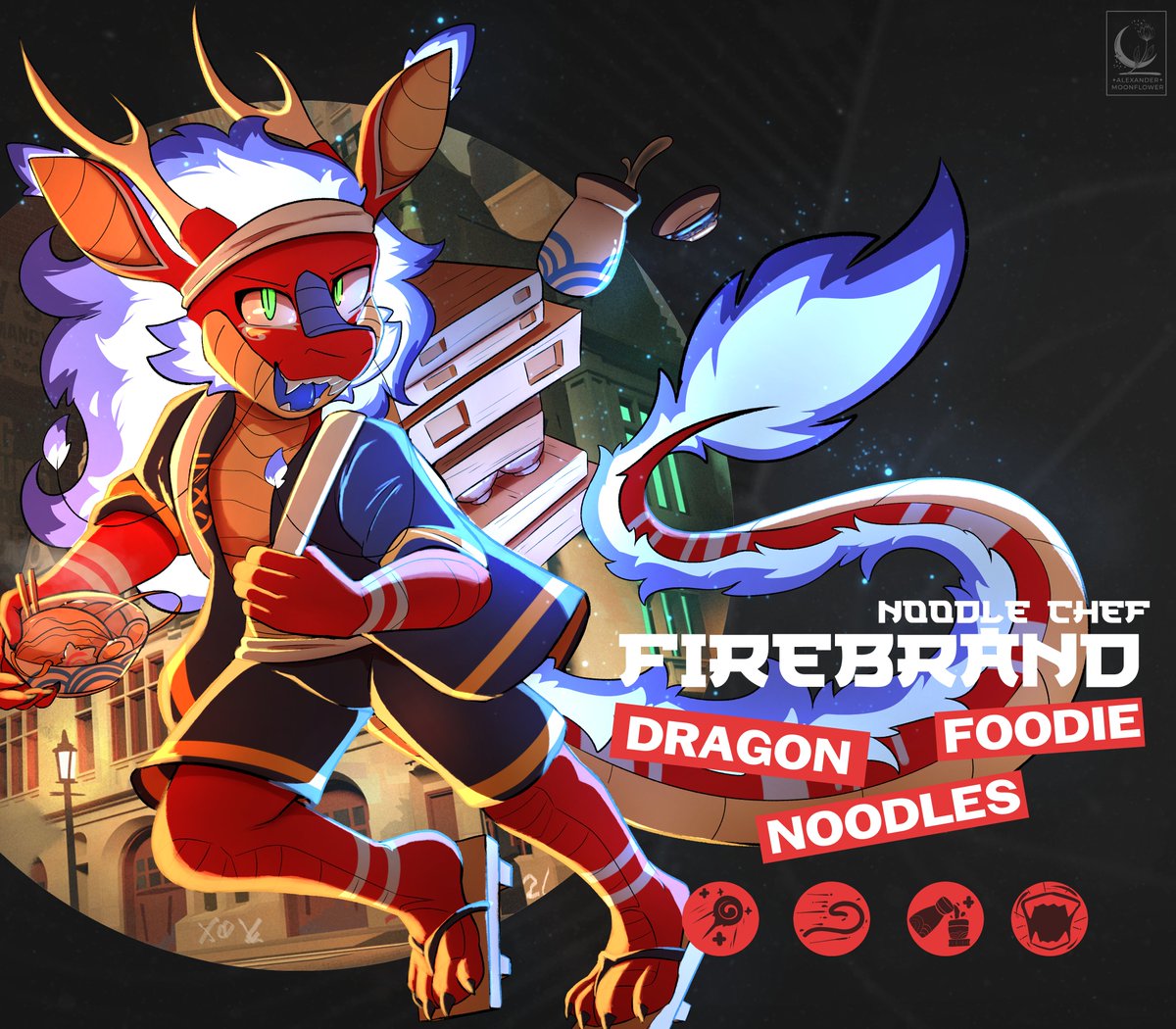 AlexanderMoonfl's tweet photo. Deadlock themed commission done for Firebrand on Discord!

Thank you very much for commissioning me ;;!

--Background and font used in this picture belong to Deadlock and were obtained from the "Deadlock Graphical Library" community project -- https://t.co/Z5vREP9nR6