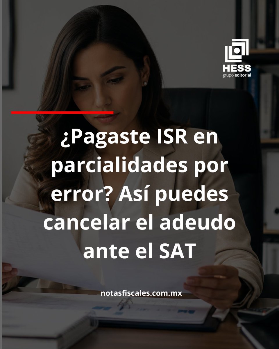 NotasFiscales's tweet photo. La RMF 2026 contempla la posibilidad de dejar sin efectos pagos diferidos o en parcialidades cuando el contribuyente presenta una declaración complementaria y corrige el saldo originalmente determinado.

https://t.co/tdiRMVAhqj

#NotasFiscales #RevistaNotasFiscales https://t.co/U2p1yVUs0h