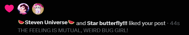 BONES_TROUSLING's tweet photo. THE STARS OF THE UNIVERSE ARE INSIDE MY NOTIFICATION BAR! https://t.co/KJXMtic071