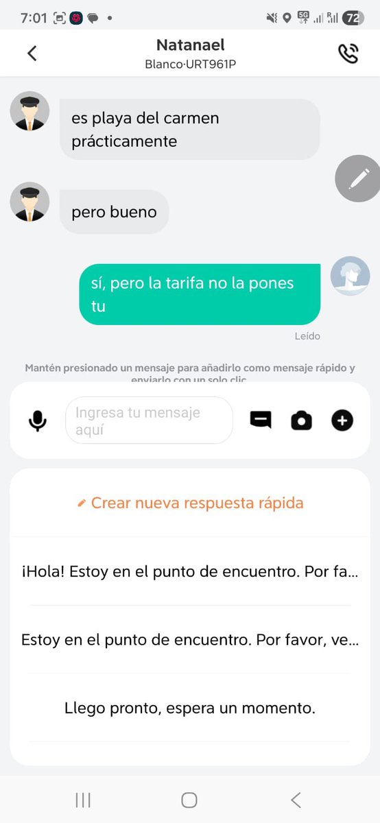 ded10slr's tweet photo. ¿Qué onda con tus conductores en Cancún? @DiDi_Mexico  
Ya quieren poner sus tarifas que porque está lloviendo, ¡ojo ahí! https://t.co/3wC3NdSCQQ