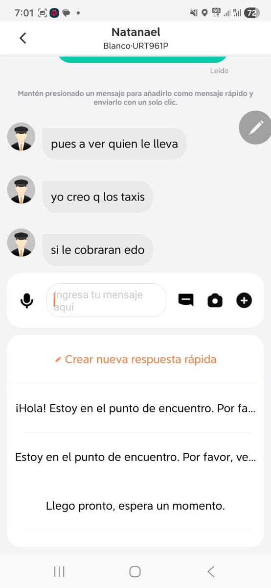 ded10slr's tweet photo. ¿Qué onda con tus conductores en Cancún? @DiDi_Mexico  
Ya quieren poner sus tarifas que porque está lloviendo, ¡ojo ahí! https://t.co/3wC3NdSCQQ