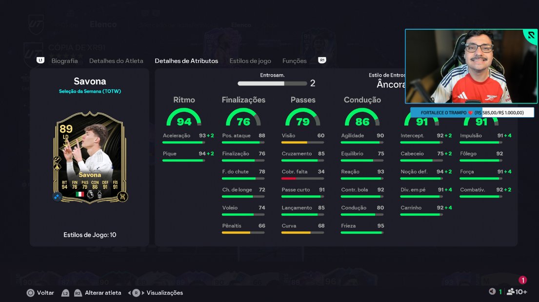 robfortes_'s tweet photo. 🔵 TOTS ULTIMATE 🔵 - A melhor EV0 LD do FC 26! - Packs, WL e muito mais!

🟢 https://t.co/eRoyBkPQIk https://t.co/I1DgnFYmn0