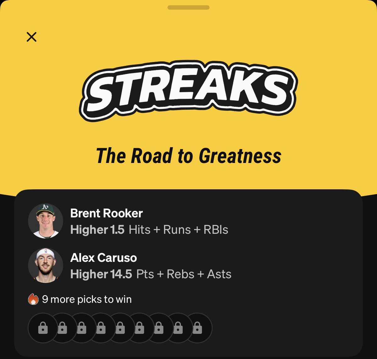 KOTALOCKS's tweet photo. Streak starter #2 for those who need one 🦂 #Gambling𝕏 #underdog #streaks https://t.co/bInPQRpQ7s
