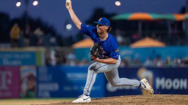 mlbprospwatch's tweet photo. NL East:
Channing Austin is back, this time as a freshly promoted AA’er.

Braves: Patrick Clohisy; .983 OPS, 7 XBH
Marlins: Karson Milbrandt; 12 IP, 23 K, 0 R
Nationals: Sam Petersen; 3 HR, 1.077 OPS
Phillies: Ramon Marquez; 10 IP, 16 K, 2 R
Mets: Channing Austin; 6.2 IP, 8 K, 0 R