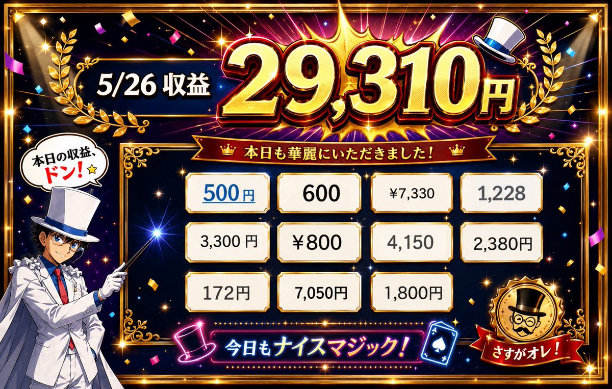 怪盗X tweet media