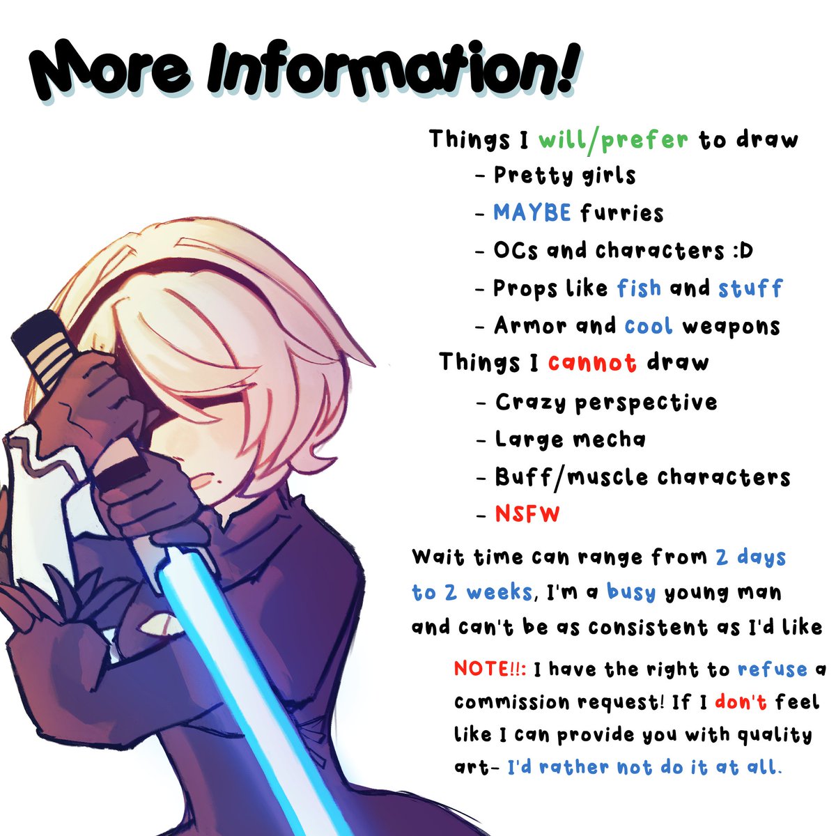 Gooseability's tweet photo. I needed a way better pinned tweet

Commissions are open AGAIN!! 🌟(yay)
Soooo hmu if you want a cute girl drawing (or something else I GUESS) 🐟

#commissions #commissionsopen #commissionsheet https://t.co/B4DhL4lstl
