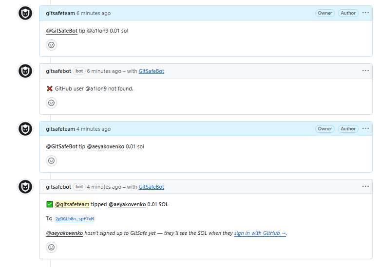 GitSafe tweet media