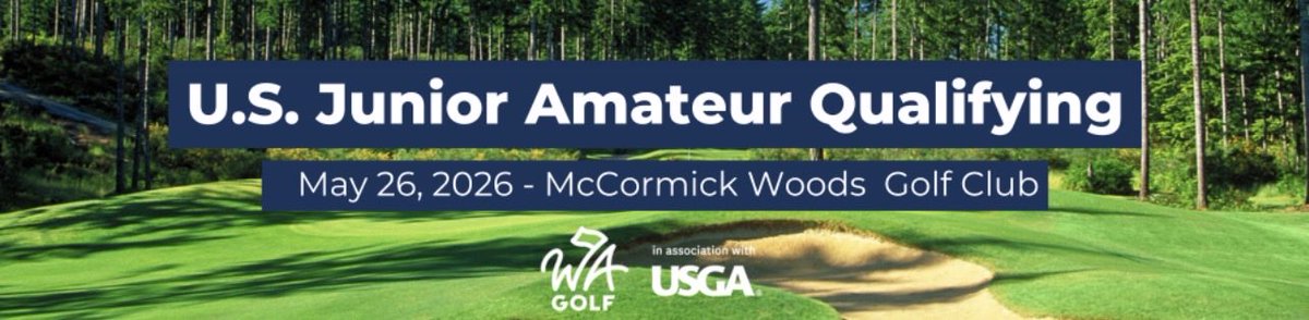 nwgolfreport's tweet photo. 🇺🇸 U.S. Junior Amateur and U.S. Girls’ Junior Qualifying from McCormick Woods GC in Port Orchard, Washington. 18-holes to advance to a national championship. Top 3 boys advance, 1 spot for the girls.

🏁Live Scoring &amp; Results: https://t.co/vsqR6krJ3g https://t.co/GJVfoLJvBv