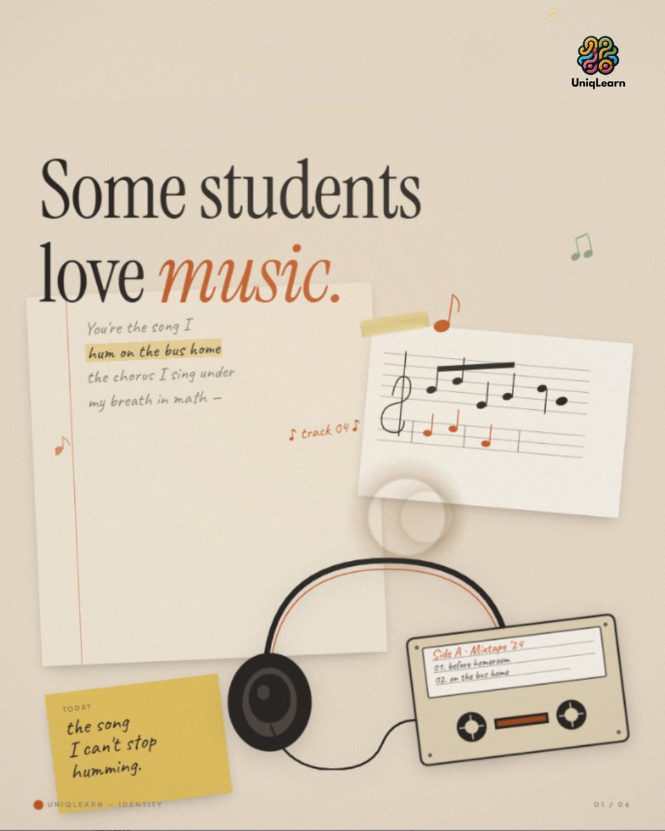 UniqLearn's tweet photo. Students engage differently when learning reflects who they already are.

The goal isn’t to make students fit learning.
It’s to make learning connect with students. https://t.co/yMvtDSZupG