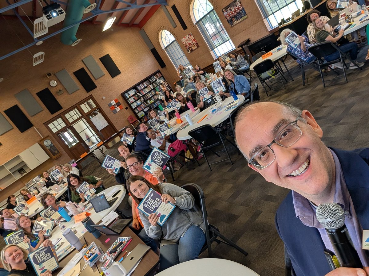 ChadDumas's tweet photo. What an incredible day leading the learning of these remarkable teacher team leaders in @burkburnettisd! #blessed @SolutionTree https://t.co/tpewePiaaf