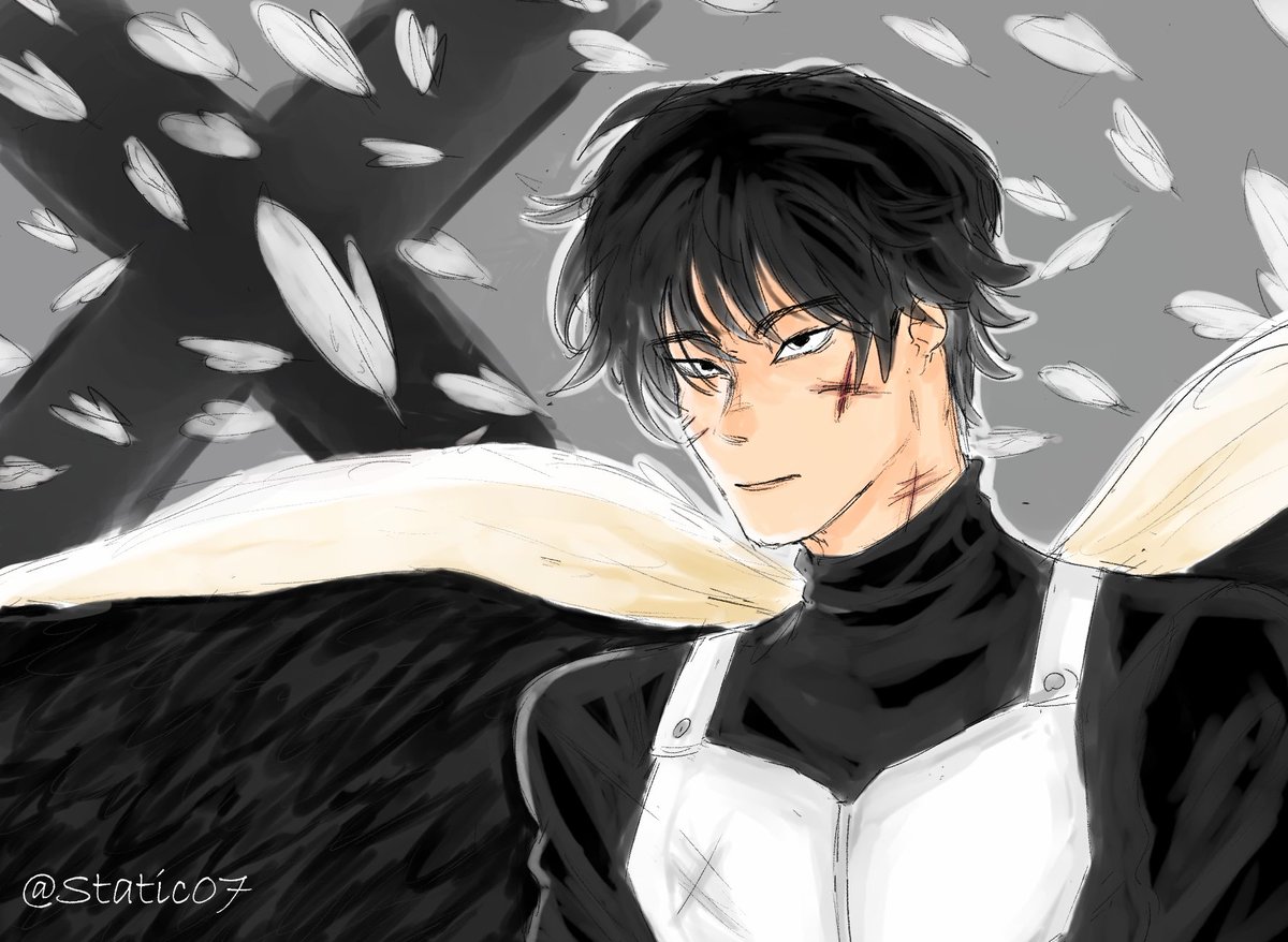 Static07369883's tweet photo. 2nd Timeskip Tokio (had to reupload cuz i messed up the tags😭) #choujinx https://t.co/s6tmFTd7wn