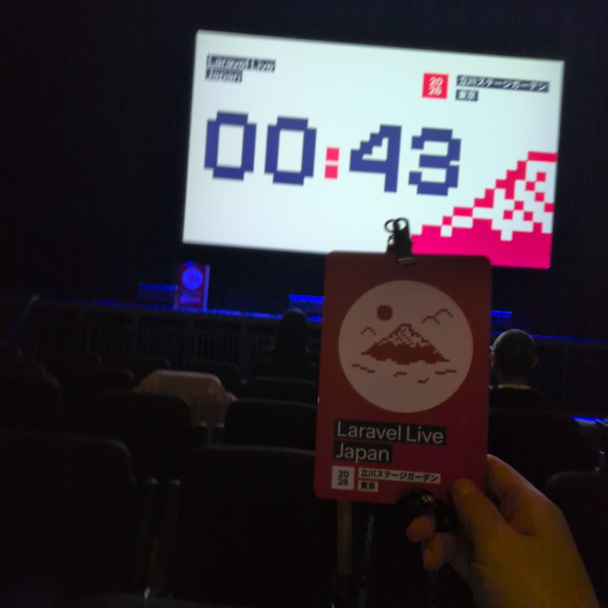 reono_dev's tweet photo. Laravel Live Japan
2日目！ https://t.co/TFfu6IWnu1