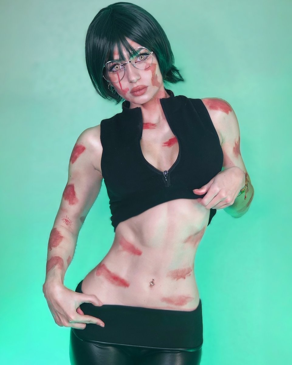 blue0bunny_'s tweet photo. Maki zenin la que me inspiró a ir al gym dia a dia, te amo diosa, si les gusta el cosplay les monto mas fotos luego https://t.co/Wbx3uti559