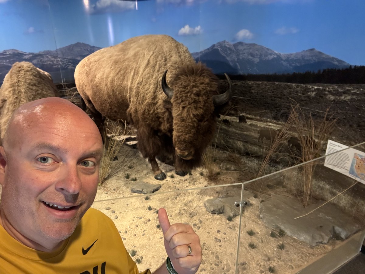 RevShevWLC's tweet photo. BTT May 26: With unpredictable weather we hit up the Schiele Museum of Natural History, a gem in the city of Gastonia! Great displays of cats (beware the smilodon 🐅😬), North American habitats &amp; wildlife and NC wildlife. The reason I’m here: Kaylyn’s “Apriration to Flight!”😁🛩️ https://t.co/kotIVgTuOA