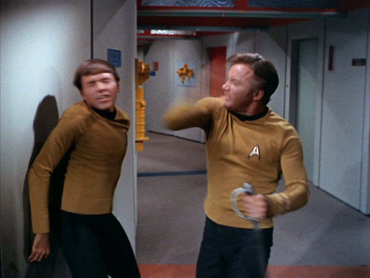 #allstartrek Captain Kirk: You thought that I forgot about last night's ...