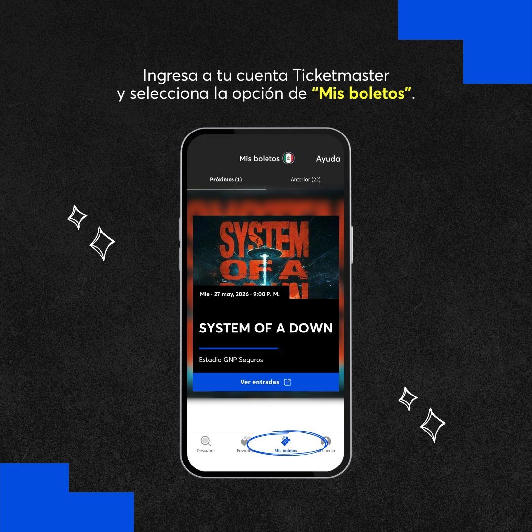 Ticketmaster México tweet media