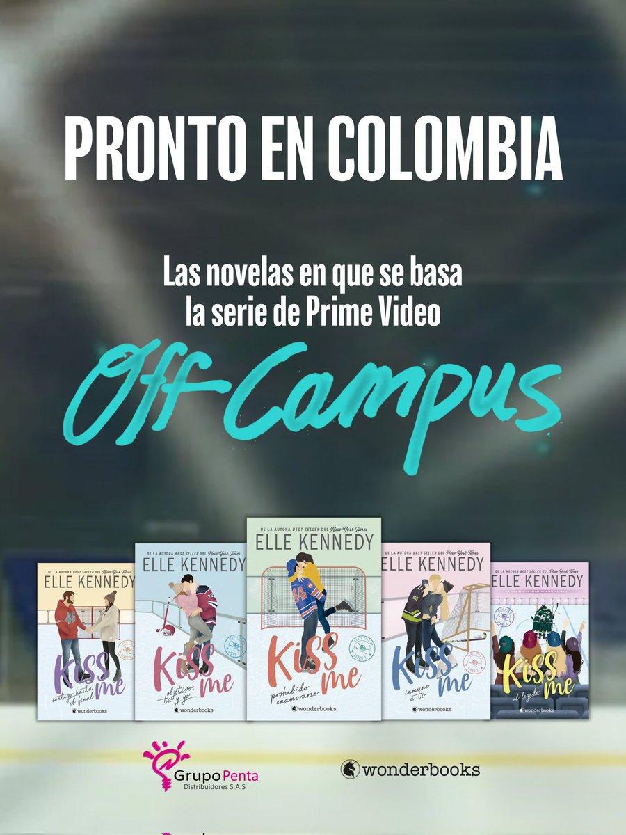 grupopenta's tweet photo. La historia que te enamoró llegará pronto a las librerías de Colombia…

#OffCampus https://t.co/M65Tc8lPcr