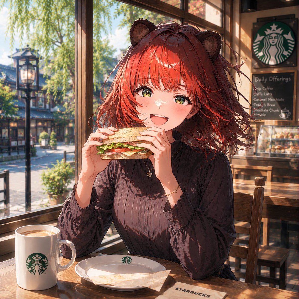 TastyStick2012's tweet photo. おはようございます☀
富山のスタバーからスタートな今日
#AIart️️️️️️️️️️️️️️️️️️️️️️️️️️️️️️️️️️️️️️️️️️️️️️️️️️️ https://t.co/lNLht7qXE0