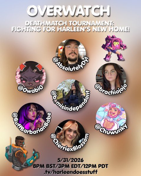 ThatOneQuackr's tweet photo. Can’t wait to see y’all Saturday!! (Host: @HarleenStuff ) https://t.co/lyVppIuWaA