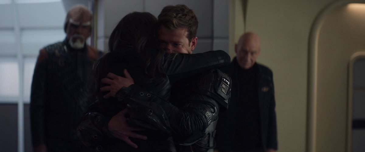 Katie_Classique's tweet photo. #StarTrekPicard “The Last Generation” was a very fitting name. This is the last of the last generation. The generation we love and the generation we have missed for a long time. 

Probably the last time we’ll see ever them on screen again. Thank-you for the end, TNG crew 🖖🏻 https://t.co/KYP3xAdJ8m