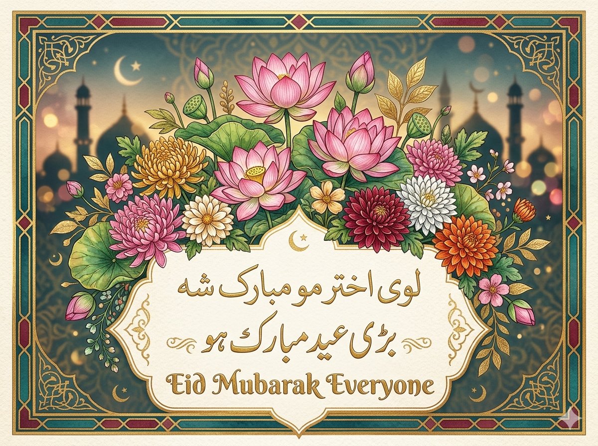 AliArqam's tweet photo. لوى اختر مو مبارک شه
بڑی عید مبارک ہو
#EidMobarak Everyone
#Eidulazha https://t.co/1X1mwwmqtQ