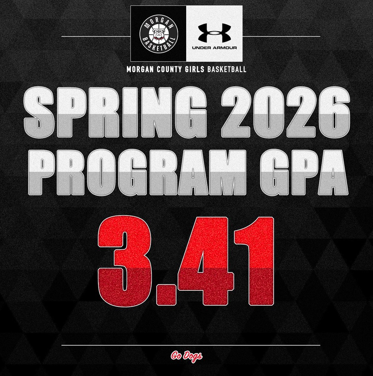 moco_ladyhoops's tweet photo. 𝗧𝗛𝗘 𝗦𝗧𝗔𝗡𝗗𝗔𝗥𝗗 !📚📈

This Spring, our young ladies put together another great semester with a 3.41 Program GPA. 

🔴 5 student-athletes with a 4.0!
🔴 82% of student-athletes 3.0+!
🔴 100% graduation rate!

#BiggerThanBasketball | Go Dogs! https://t.co/3rQycuCPEA
