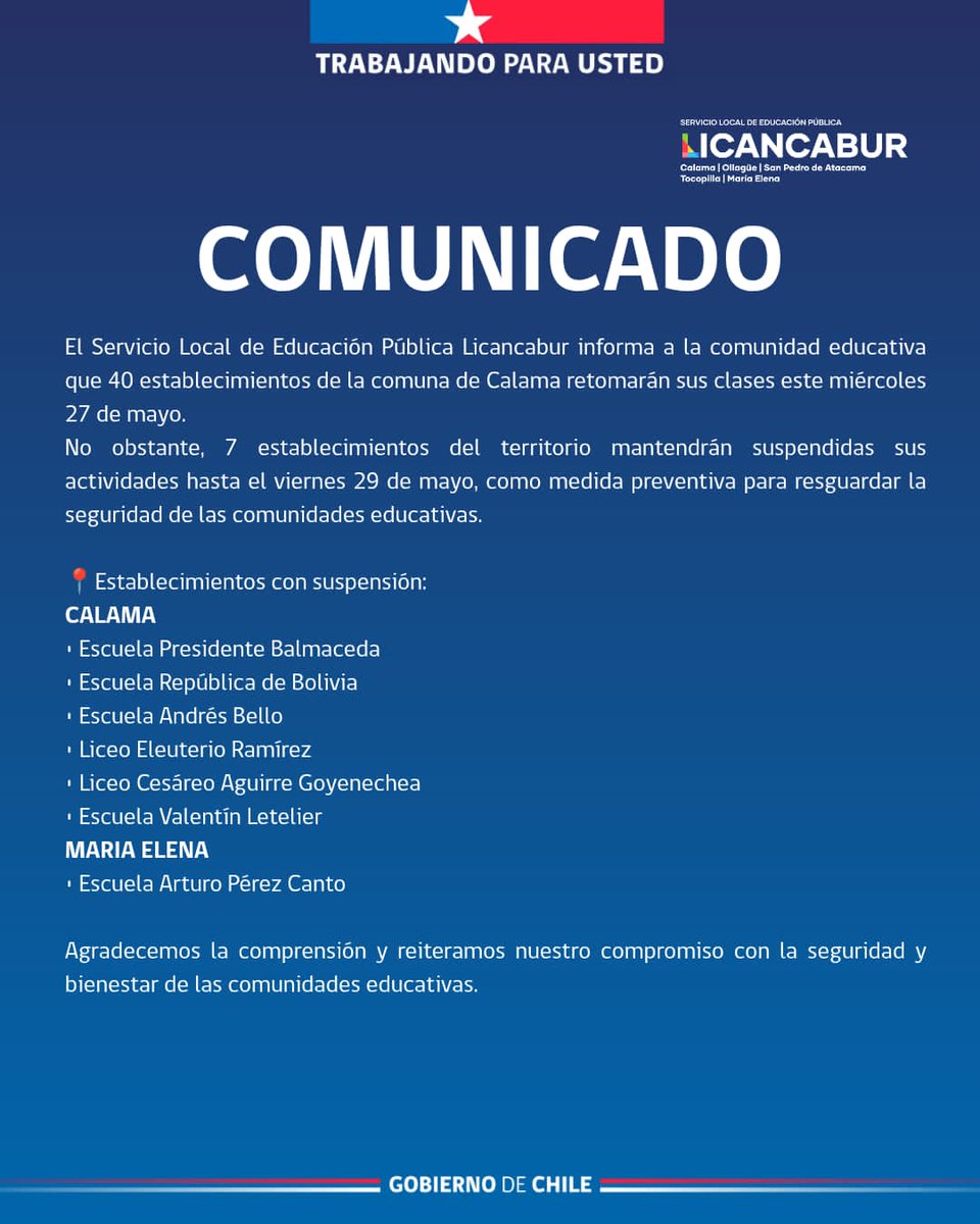 dpploa's tweet photo. Slep Licancabur informa 👇🏾 https://t.co/t56G0rx2Er